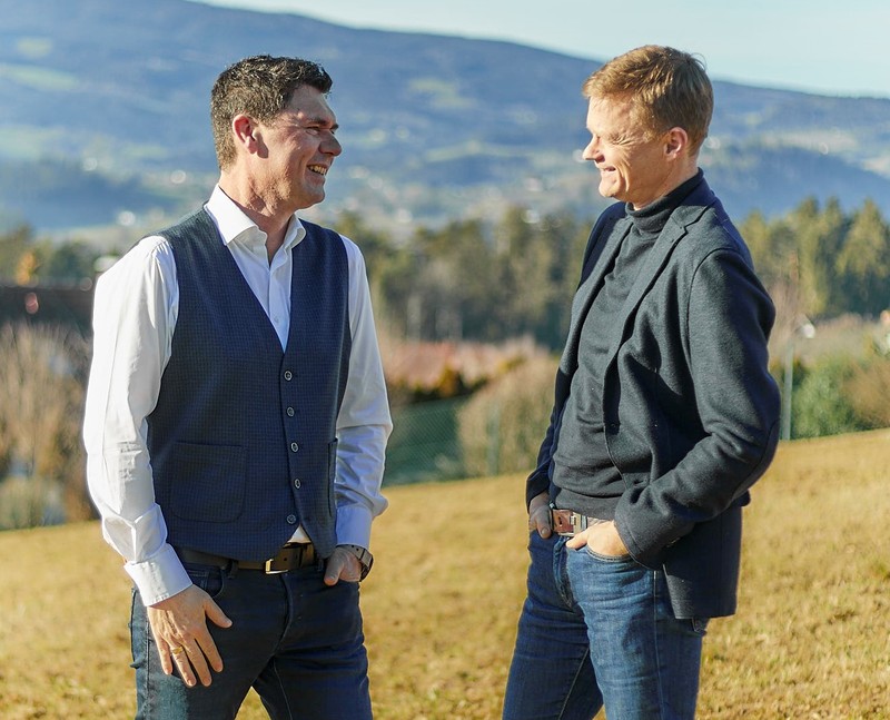 Ulrich Born und Wilfried Rappold