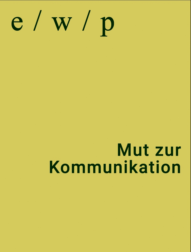 Mut zur Kommunikation